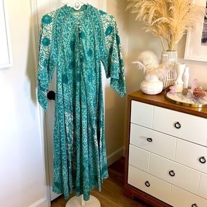 Matta NY dress with metallic silver thread - size S